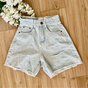 NWT The Frankie Shop Denim Shorts